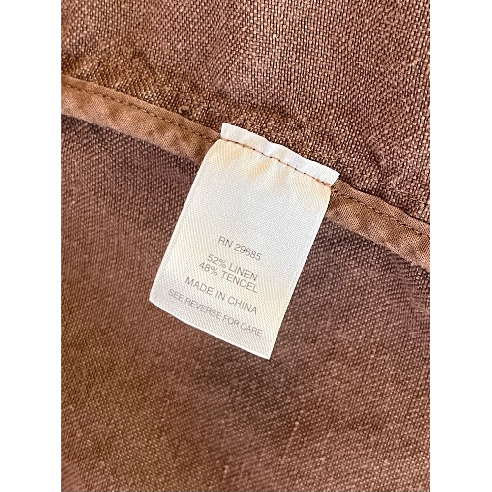 Pendleton Linen Blend Brown Jacket - image 8